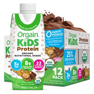 Foto 1 | Batido Nutricional De Proteínas Orgain Organic Kids Chocolate 244 Ml - Venta Internacional.