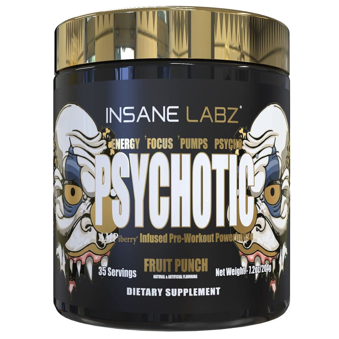 Foto 2 pulgar | Polvo Para Antes Del Entrenamiento Insane Labz Psychotic Gold  35 Porciones - Venta Internacional.