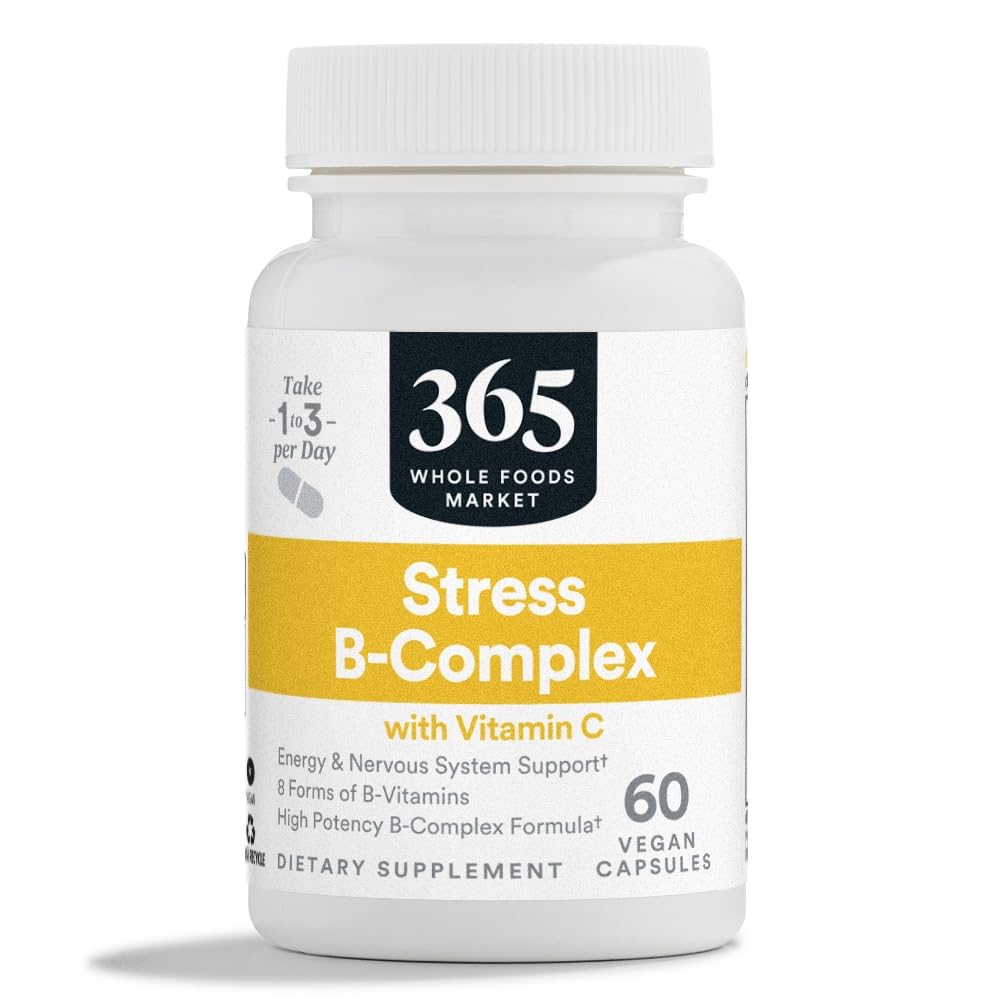 Foto 1 | Suplemento 365 De Whole Foods Market Stress B-complex 60 Cápsulas - Venta Internacional.