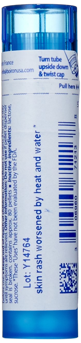 Foto 4 pulgar | Medicamento Homeopático Boiron Sulphur 30c Para Sarpullido Cutáneo  5 X 80 Gránulos - Venta Internacional.