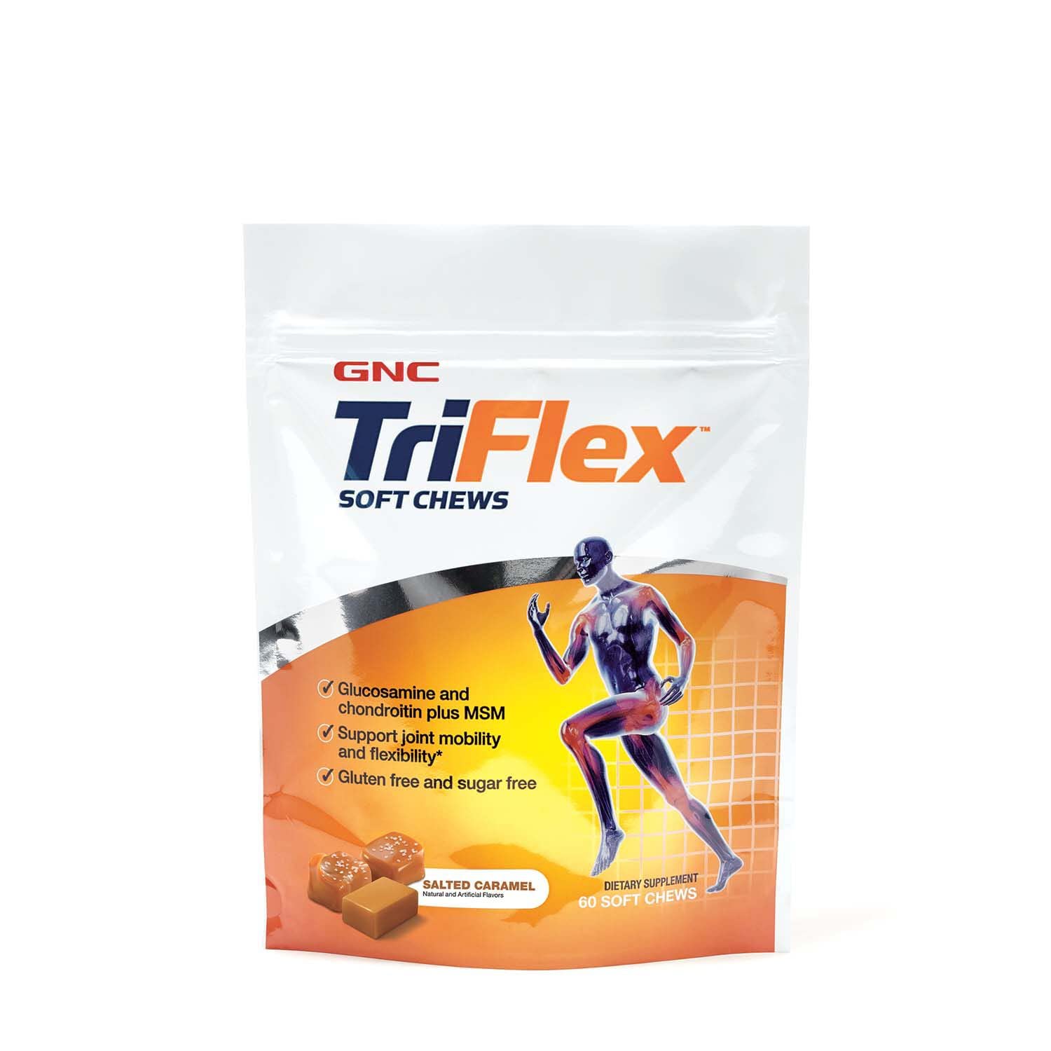 Foto 2 pulgar | Suplemento Gnc Triflex Soft Chews Caramelo Salado 60 Unidades - Venta Internacional.