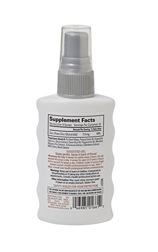 Foto 3 pulgar | Aerosol Para La Garganta Quantum Health Therazinc Peppermint 60 Ml - Venta Internacional.