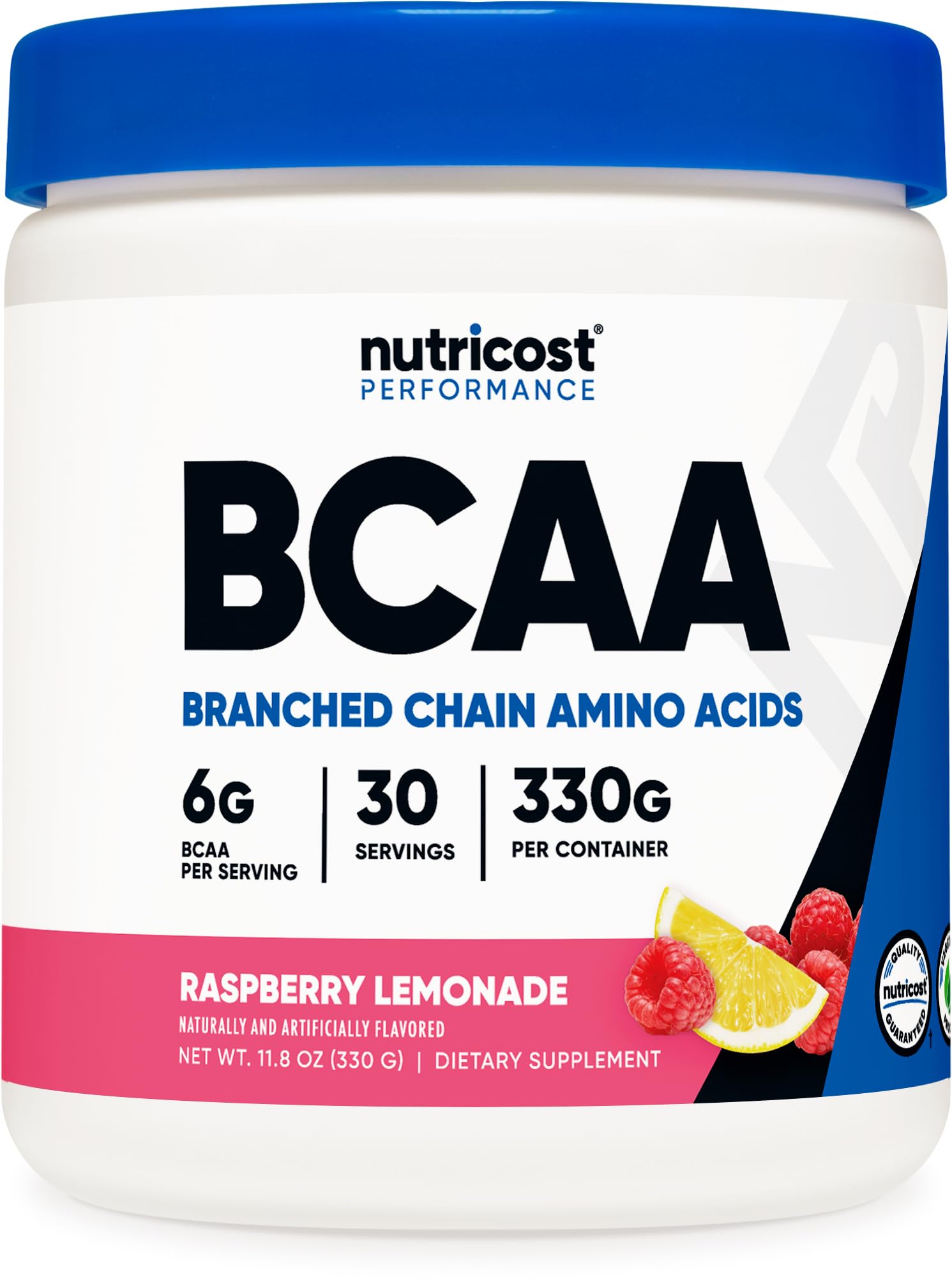 Foto 2 pulgar | Nutricost Bcaa En Polvo 2:1:1 (limonada De Frambuesa  30 Porciones) - Venta Internacional.