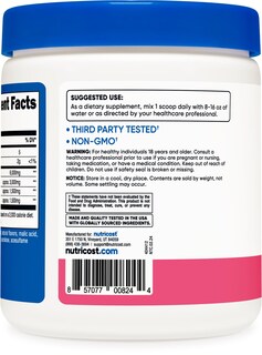 Foto 4 | Nutricost Bcaa En Polvo 2:1:1 (limonada De Frambuesa 30 Porciones) - Venta Internacional.