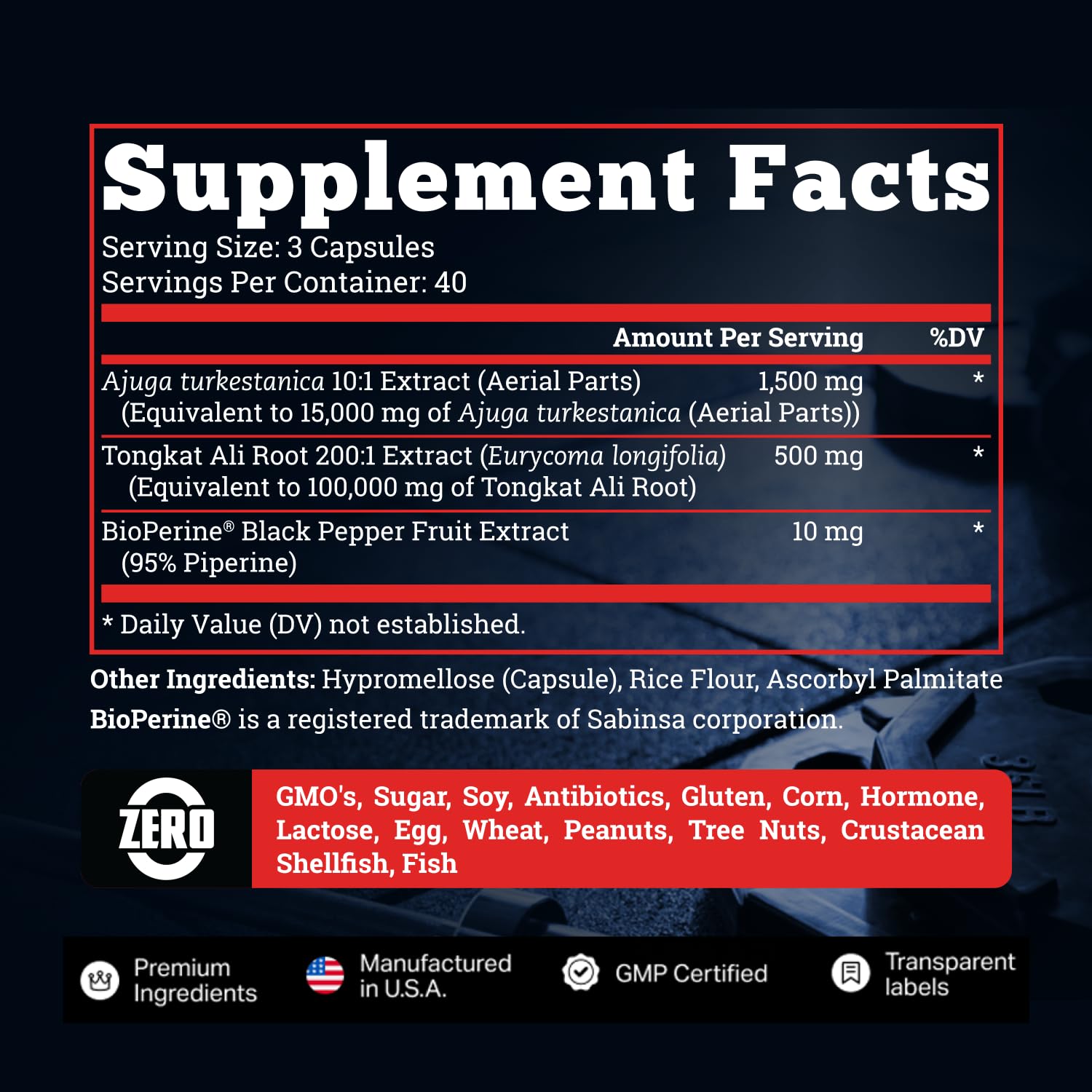 Foto 4 pulgar | Suplemento Old School Labs De 15 000 Mg De Turquesterona Para Hombres - Venta Internacional.