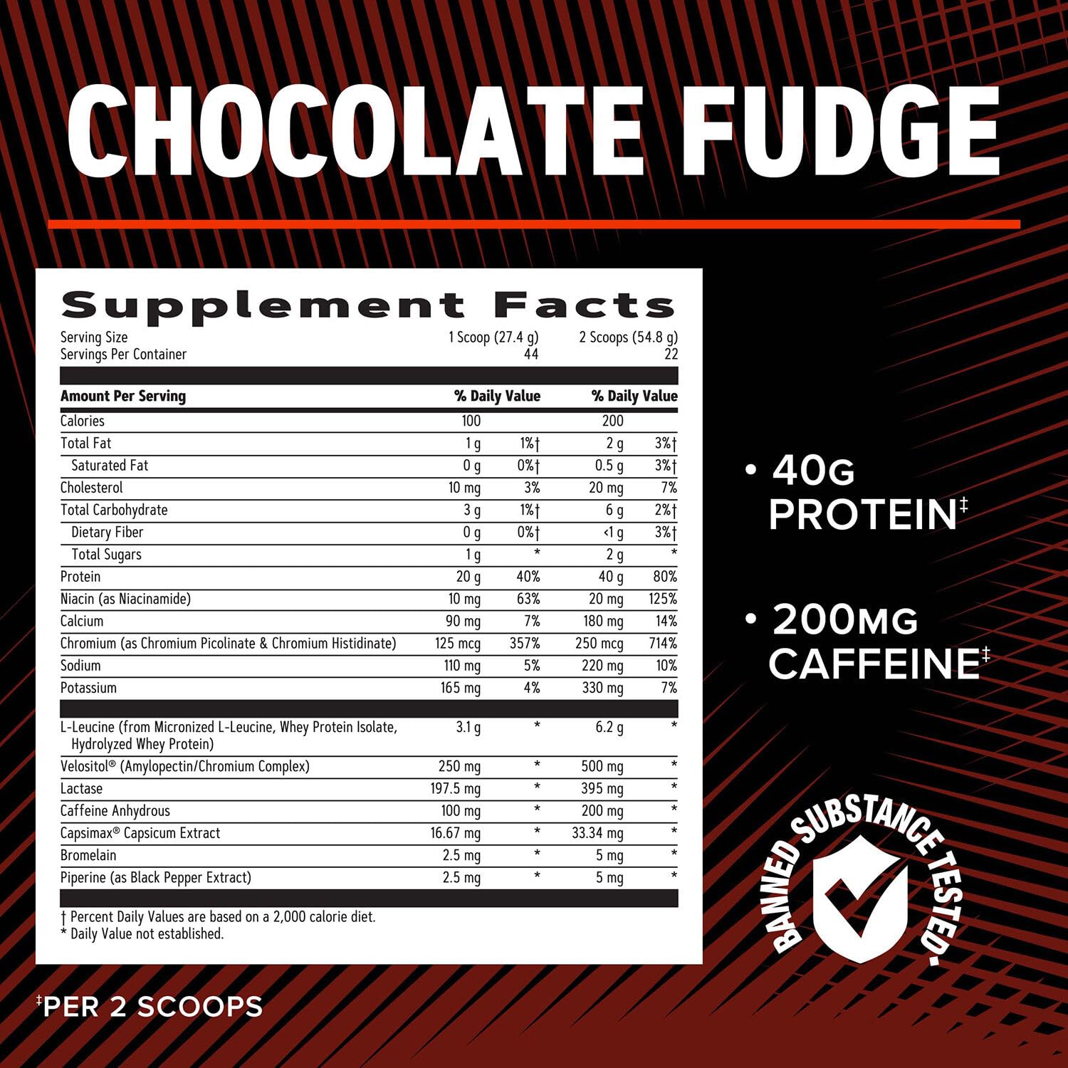 Foto 6 pulgar | Fudge De Chocolate Rasgado Con Proteína En Polvo Gnc Amp Wheybolic 880 G - Venta Internacional.