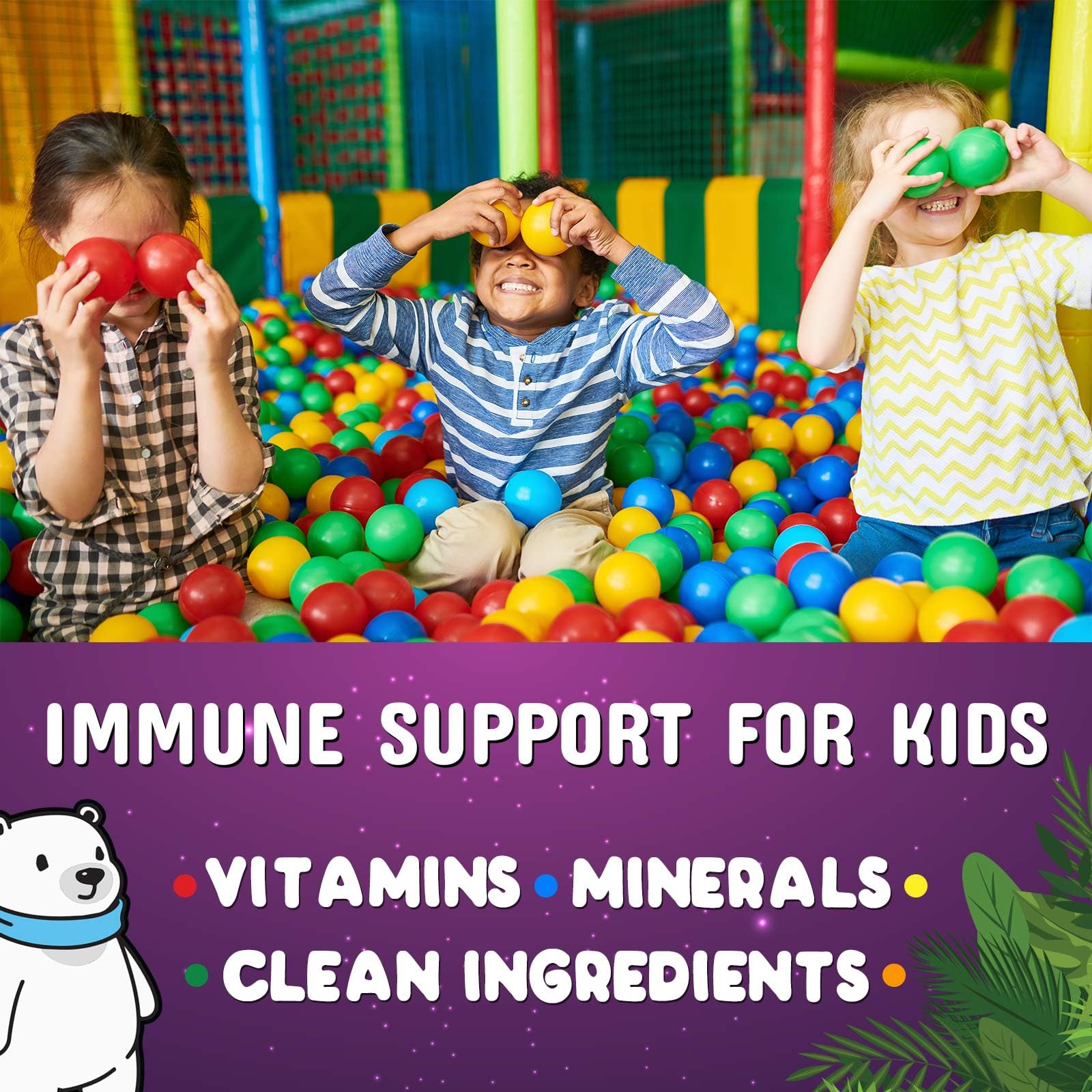 Foto 8 pulgar | Gomitas Immune Support Kids Nature's Nutrition Vitamina C 120 - Venta Internacional.