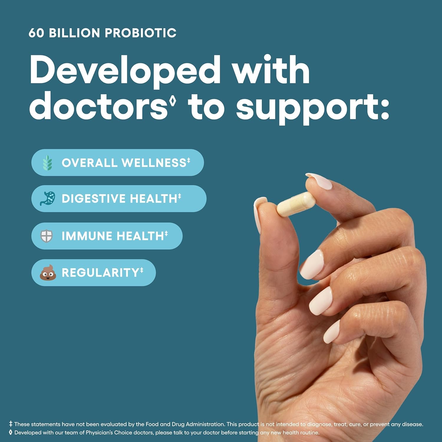 Foto 3 pulgar | Paquete De Salud Physician's Choice Advanced Gut Health - Venta Internacional.