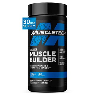 Foto 1 | Suplemento Muscle Builder Muscletech De Óxido Nítrico 30 Cápsulas - Venta Internacional.