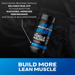 Foto 3 | Suplemento Muscle Builder Muscletech De Óxido Nítrico 30 Cápsulas - Venta Internacional.