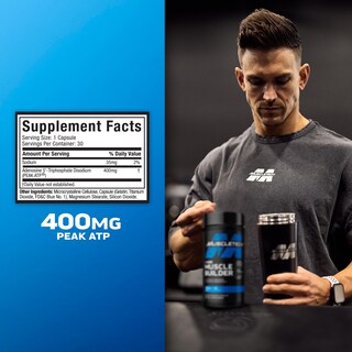 Foto 4 | Suplemento Muscle Builder Muscletech De Óxido Nítrico 30 Cápsulas - Venta Internacional.