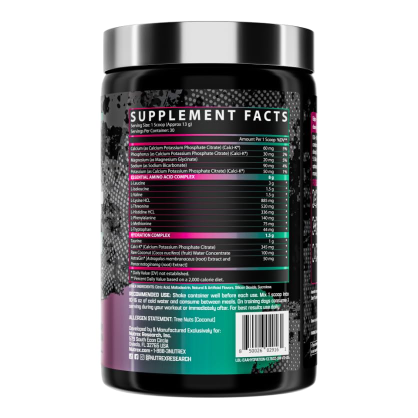 Foto 7 | Suplemento Nutrex Research Eaa Hydration  Fresa Y Sandía - Venta Internacional.
