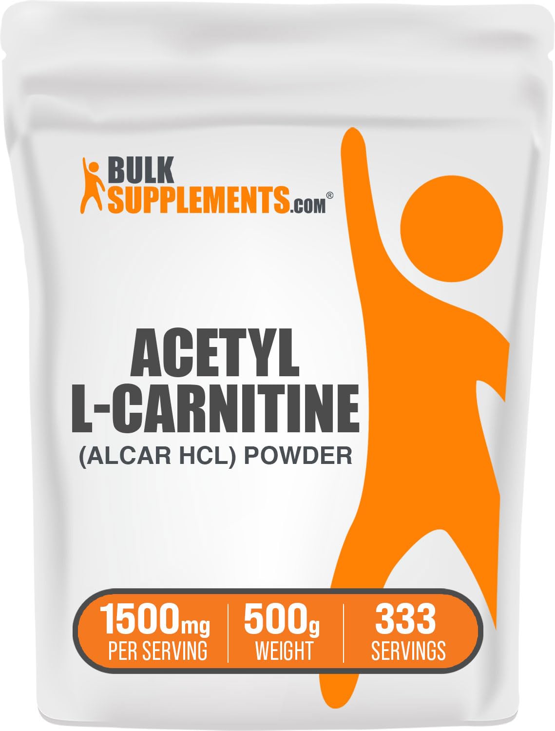Foto 2 pulgar | Suplemento Bulksupplements.com Acetil L-carnitina 1500 Mg 500 G - Venta Internacional.