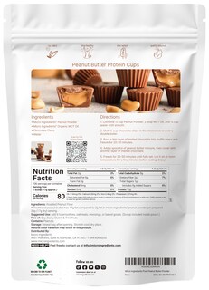 Foto 2 | Microingredientes De Mantequilla De Cacahuete En Polvo 1 8 Kg (1 9 L) 10 G De Proteína - Venta Internacional.