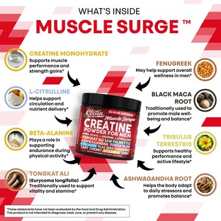 Foto 3 | Suplemento Clean Nutra Creatine Power Para Hombre 269 G - Venta Internacional.
