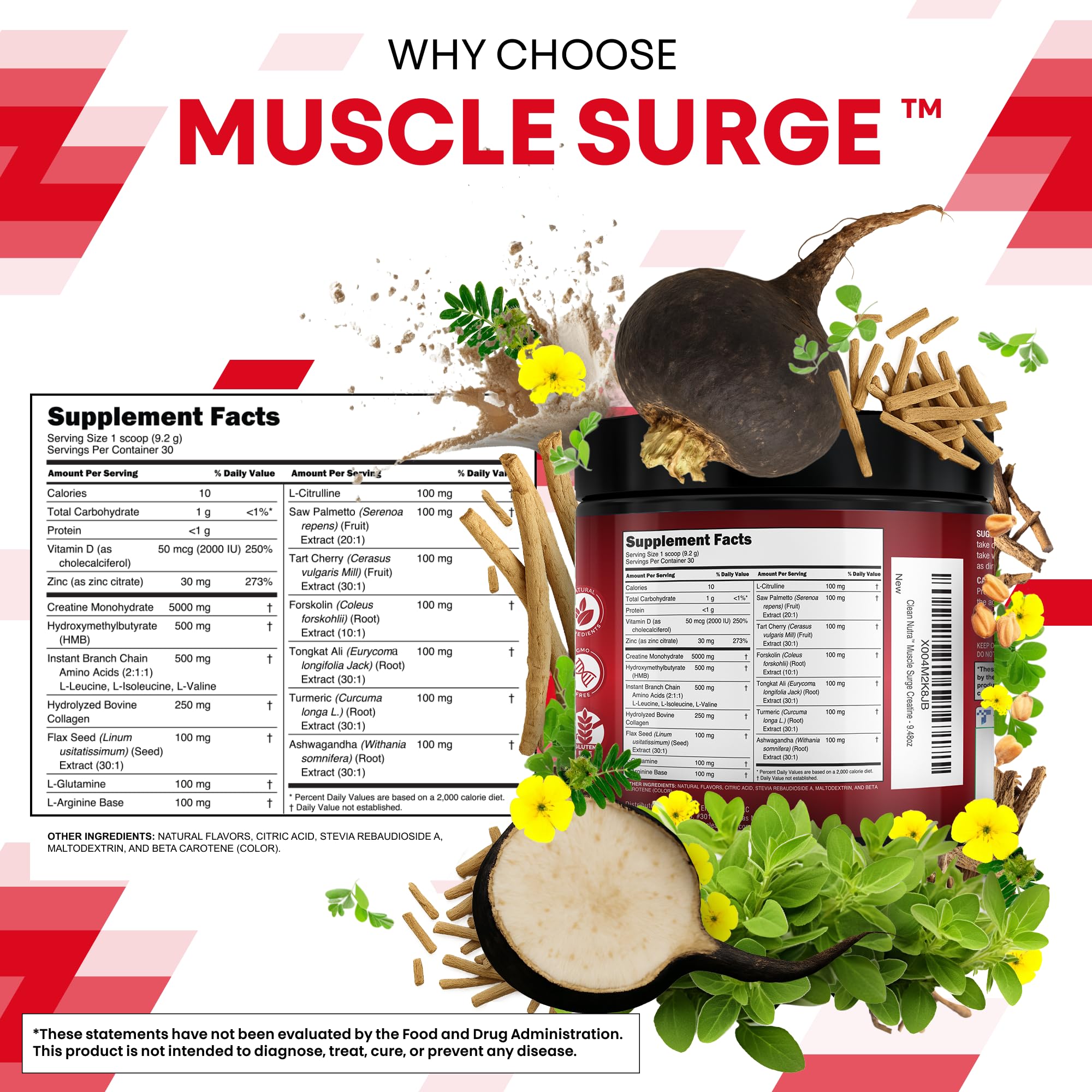 Foto 5 pulgar | Suplemento Clean Nutra Creatine Power Para Hombre 269 G - Venta Internacional.