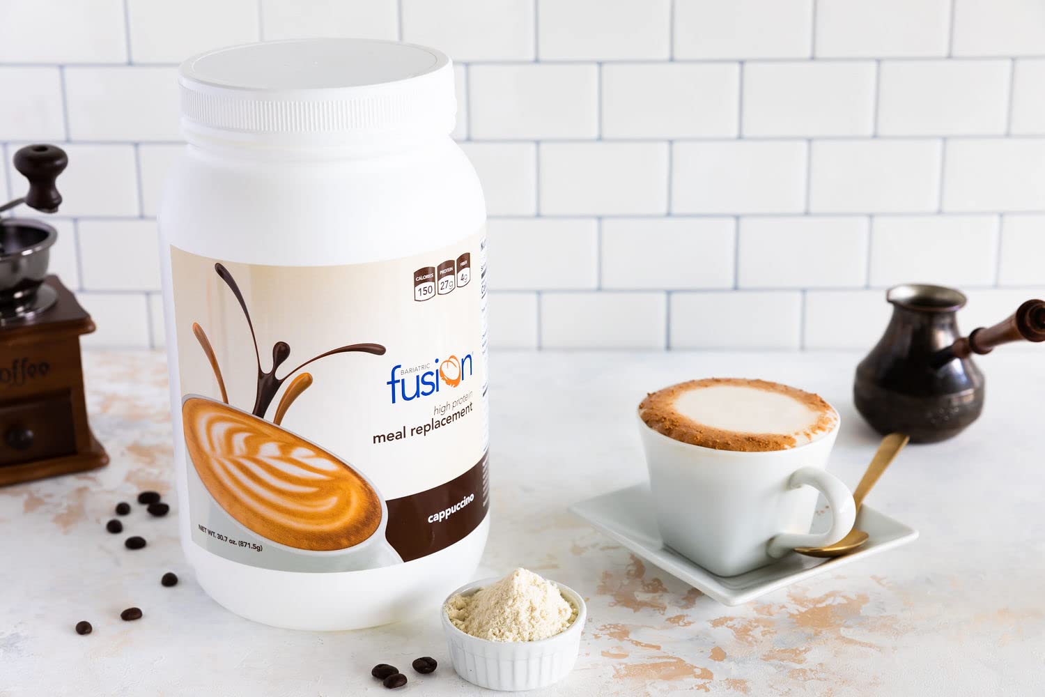 Foto 5 | Proteína En Polvo Sustitutiva De Comidas Bariatric Fusion Cappuccino - Venta Internacional.
