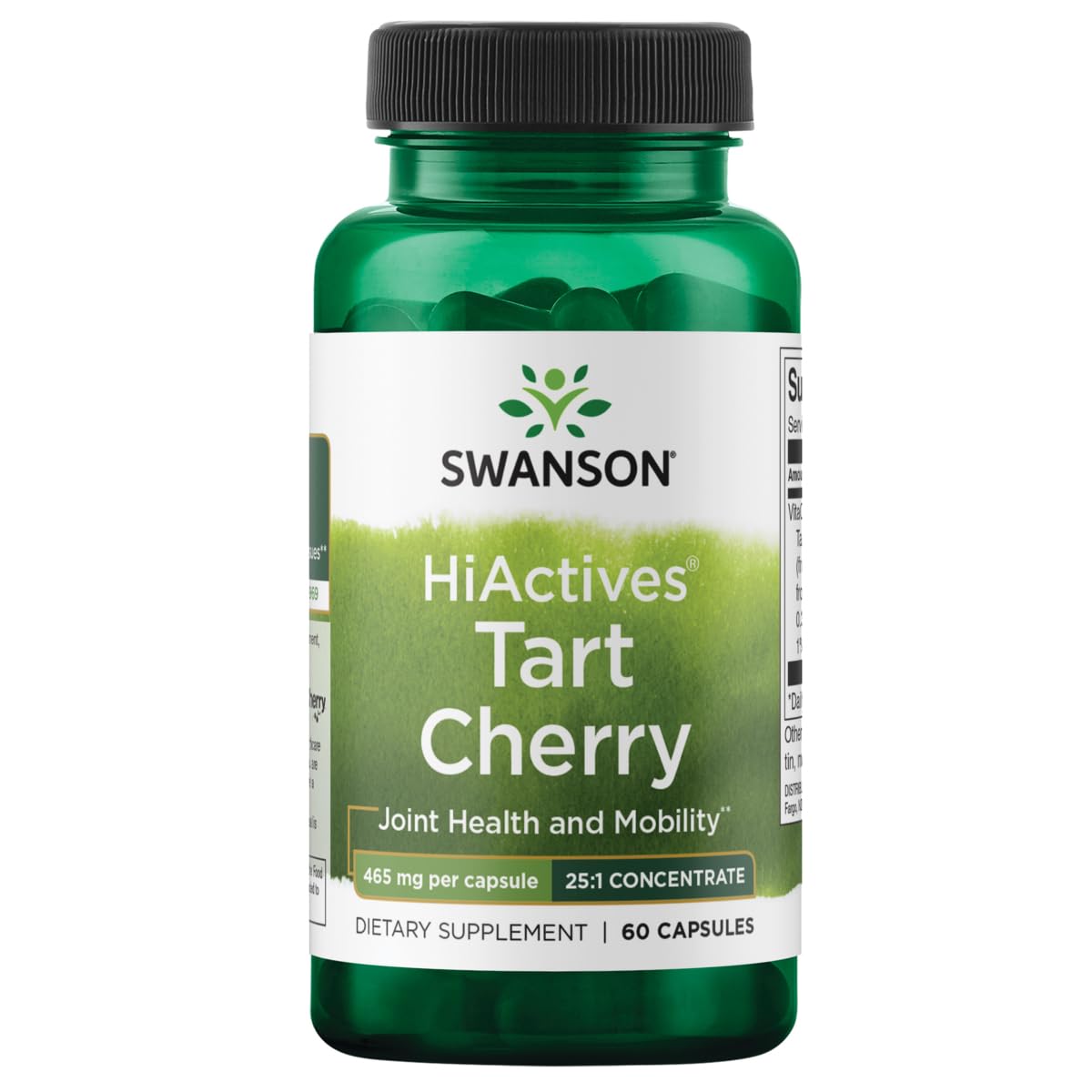 Foto 1 | Suplemento Swanson Hiactives Tart Cherry 60 Cápsulas - Venta Internacional.