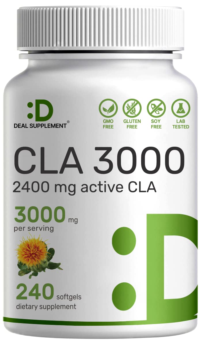 Foto 2 pulgar | Supplement Deal Supplement Ultra Strength Cla 3000 Mg 240 Cápsulas Blandas - Venta Internacional.