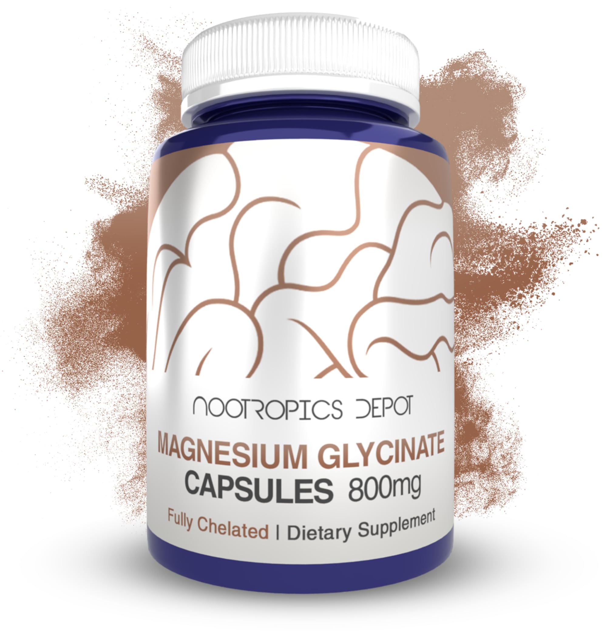 Foto 2 pulgar | Suplemento Nootropics Depot Glicinato De Magnesio 360 Cápsulas - Venta Internacional.