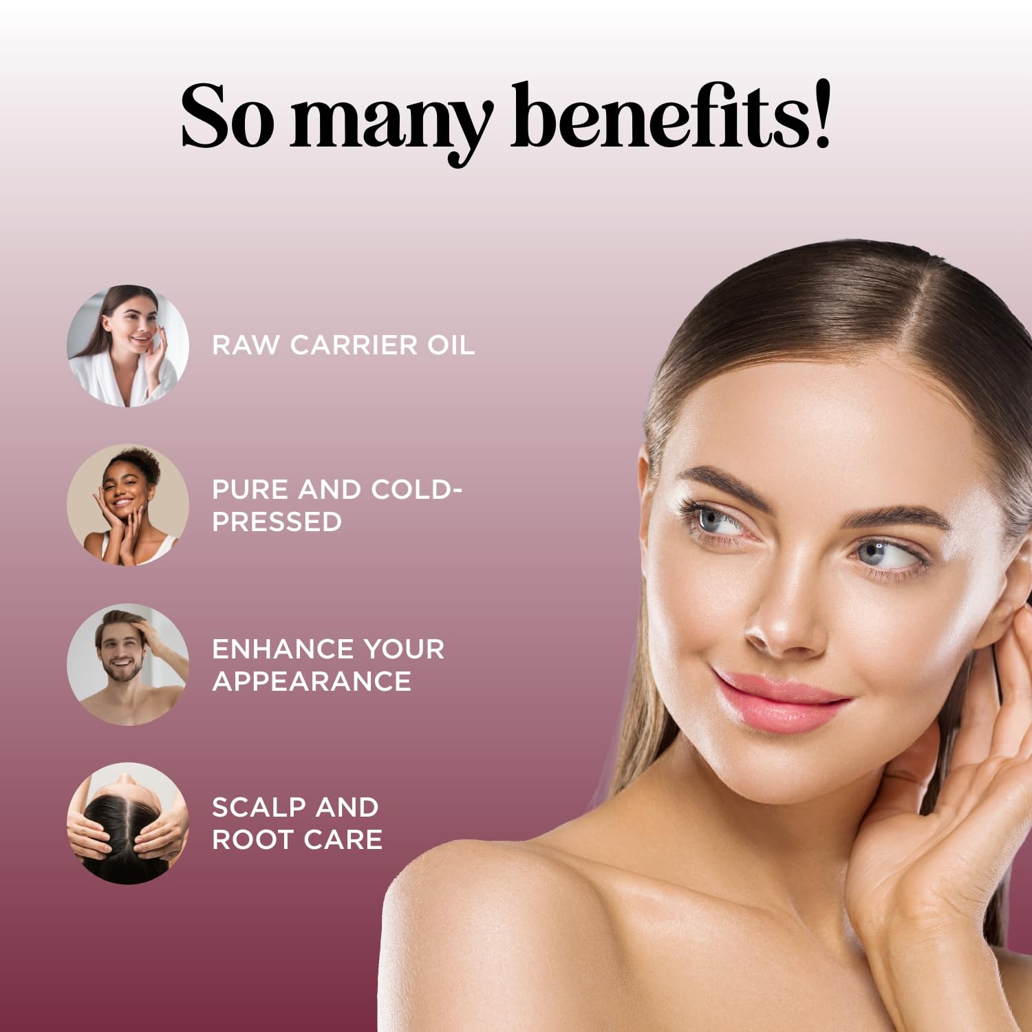 Foto 4 pulgar | Aceite De Semilla De Uva Maple Holistics Prensado En Frío Para La Piel Del Cabello - Venta Internacional.