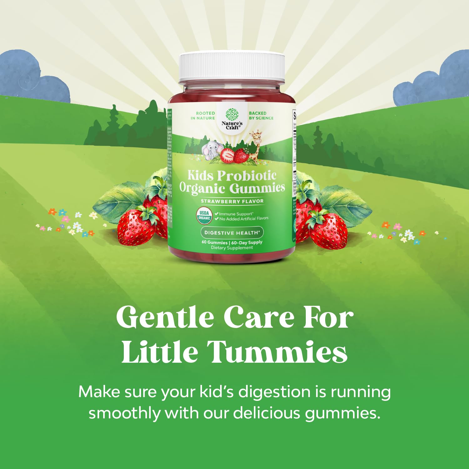 Foto 3 | Suplemento De Salud: Gomitas Probióticas Natures Craft Kids - Venta Internacional.