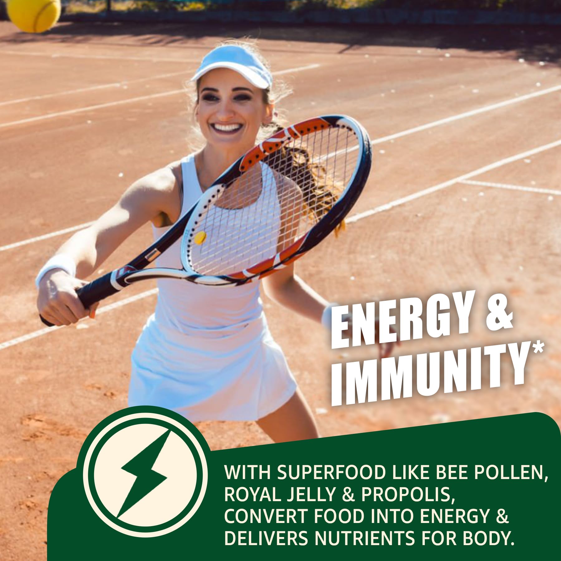 Foto 5 pulgar | Suplemento Lilicare Digestive Health & Weight Polen De Abeja 1000 Mg - Venta Internacional.