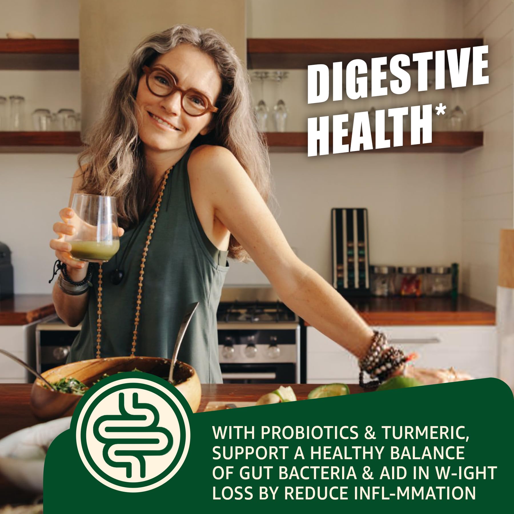 Foto 6 pulgar | Suplemento Lilicare Digestive Health & Weight Polen De Abeja 1000 Mg - Venta Internacional.