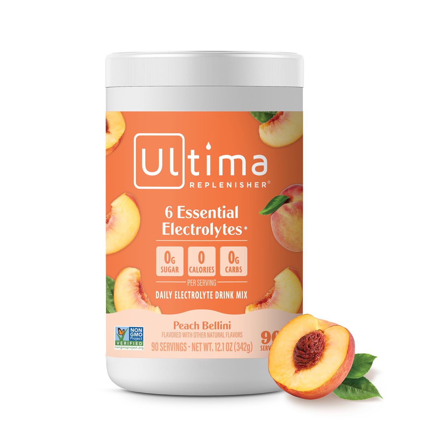 Foto 2 pulgar | Mezcla De Bebidas Electrolíticas Ultima Replenisher Moctini Peach  90 Unidades - Venta Internacional.