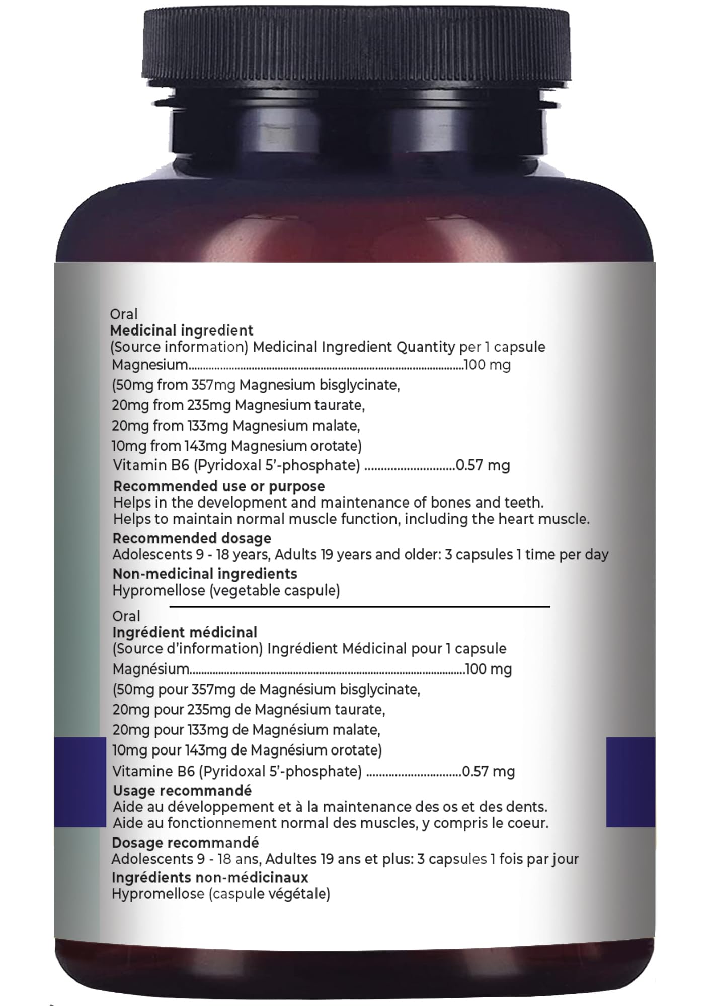 Foto 7 | Complementa El Complejo De Magnesio 4 En 1 Why Not Natural De 300 Mg - Venta Internacional.