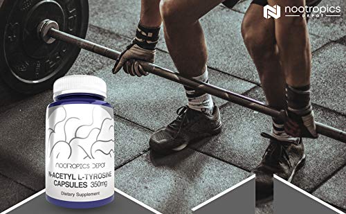 Foto 3 | Suplemento Nootropics Depot N-acetil L-tirosina 350 Mg 120 Ca - Venta Internacional.