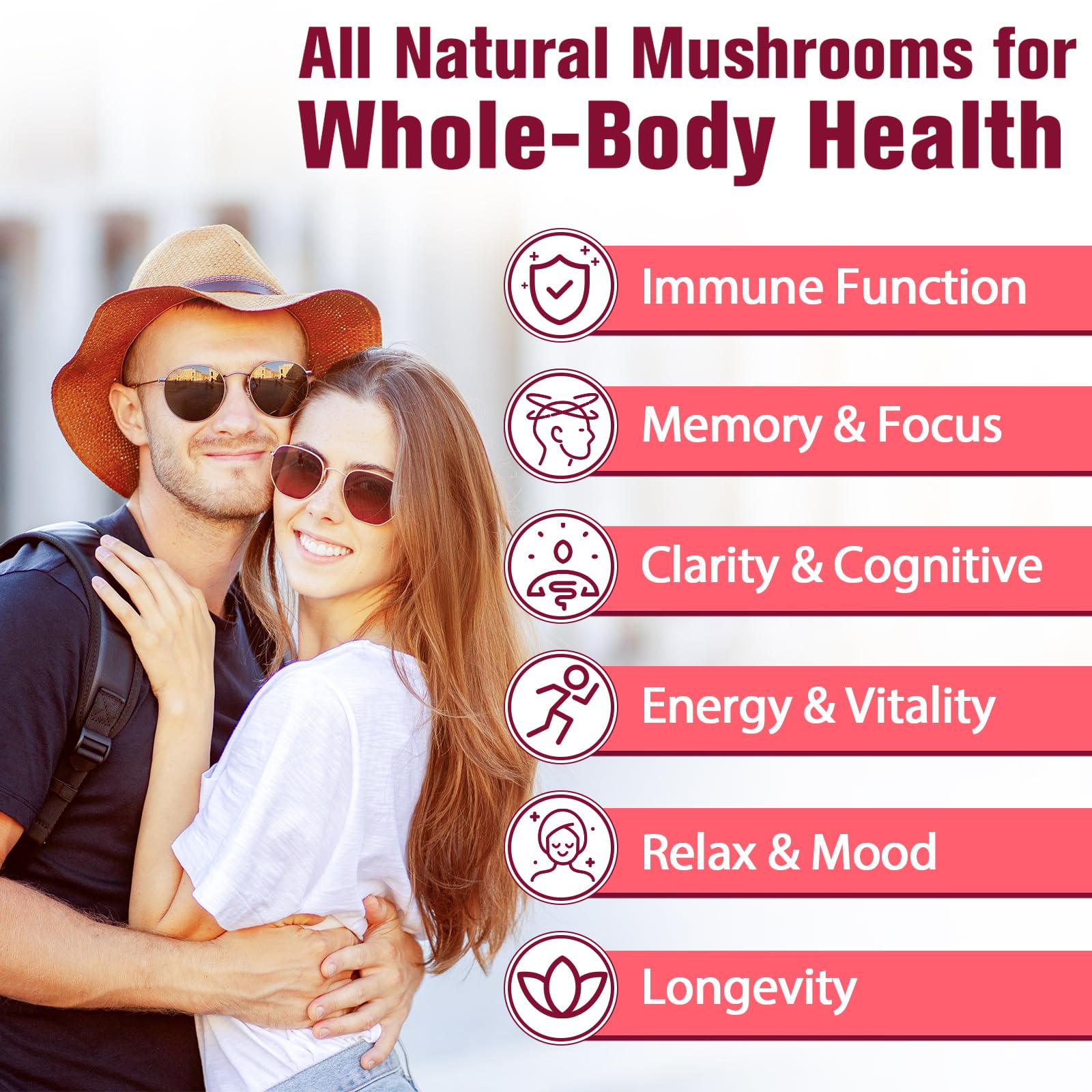 Foto 5 pulgar | Suplemento Dmeisy Sublingual De 4000 Mg  Complejo De Hongos  60 Tabletas - Venta Internacional.