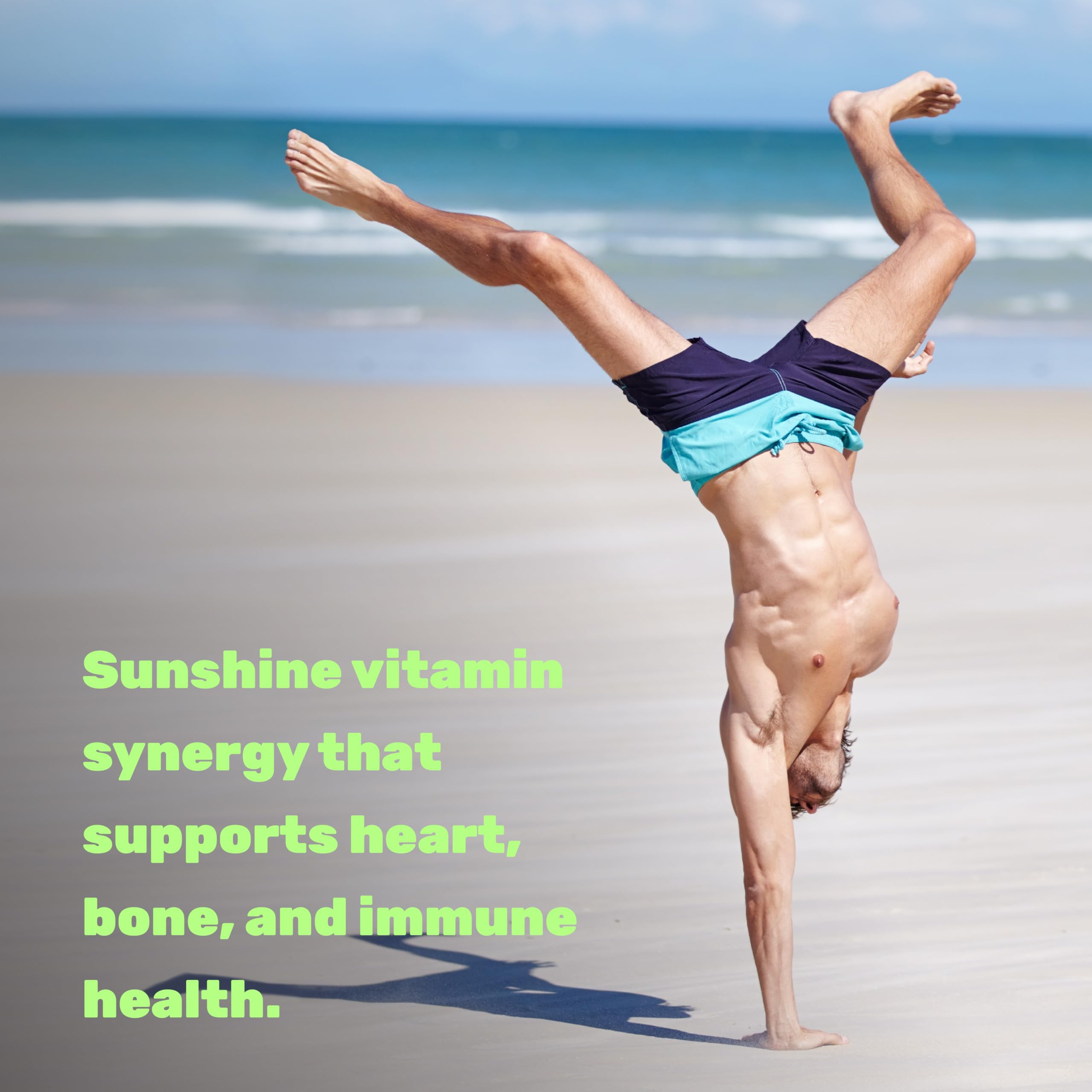Foto 4 | Supplement Deal Supplement Sunshine Vitamina D3 De 2000 Ui Con Vitamina K2 - Venta Internacional.