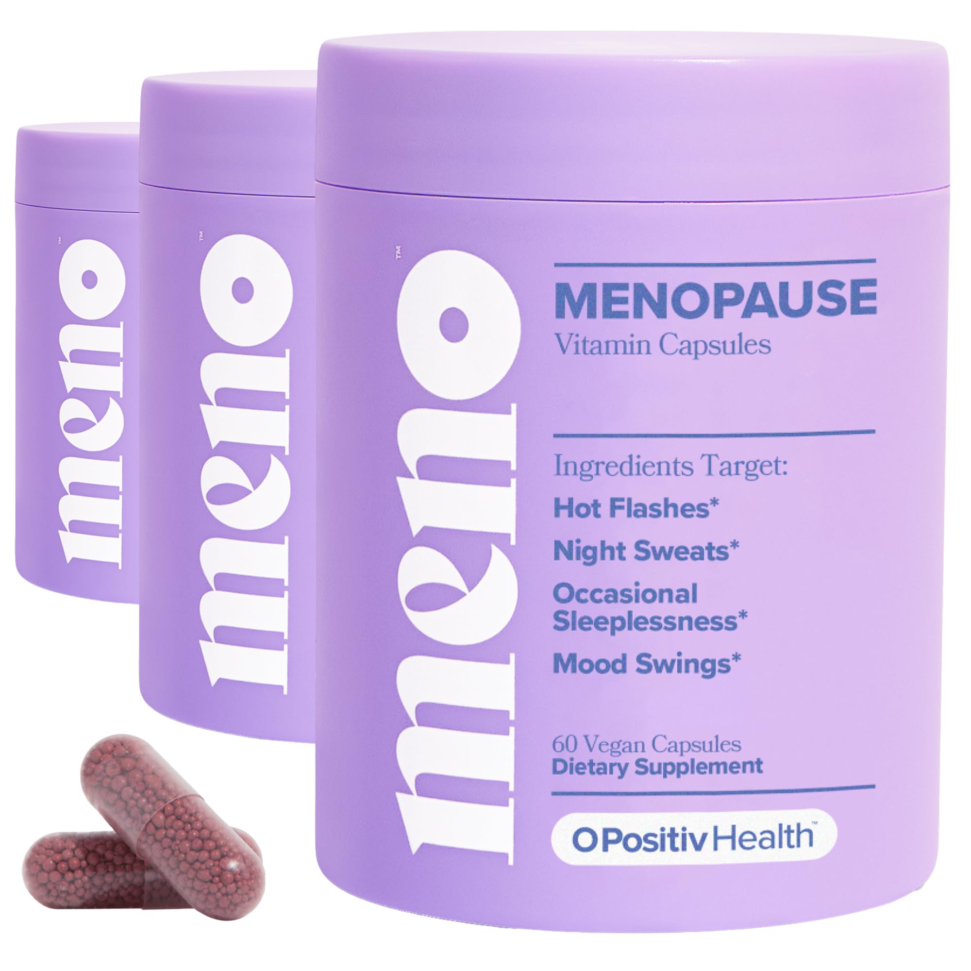 Foto 2 pulgar | Suplemento De Vitaminas Meno Positivas Para La Menopausia  30 Porciones X 3 - Venta Internacional.