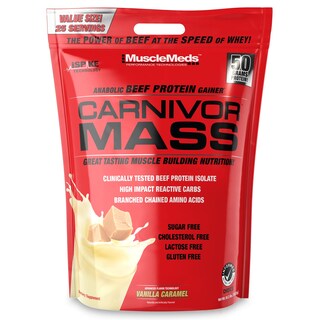 Foto 1 | Protein Gainer Musclemeds Carnivor Mass De Ternera Anabólica 4 54 Kg - Venta Internacional.