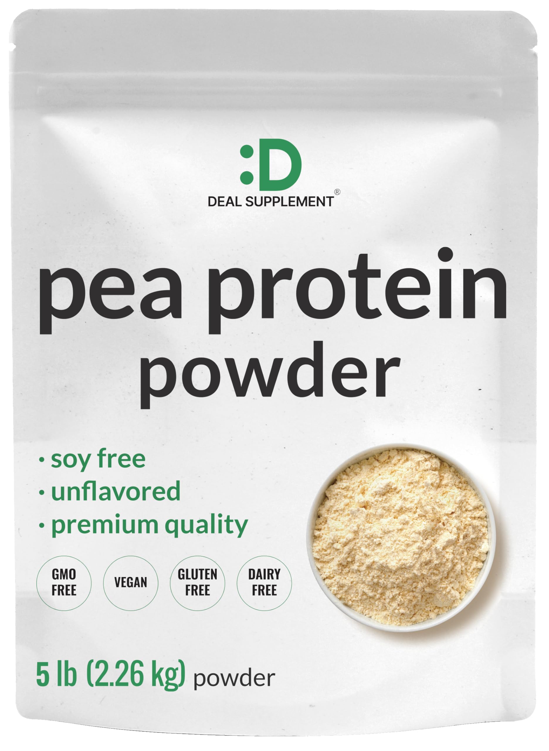 Foto 2 pulgar | Suplemento De Oferta De Proteína De Guisante En Polvo  Sin Sabor  2 27 Kg  27 G/porción - Venta Internacional.