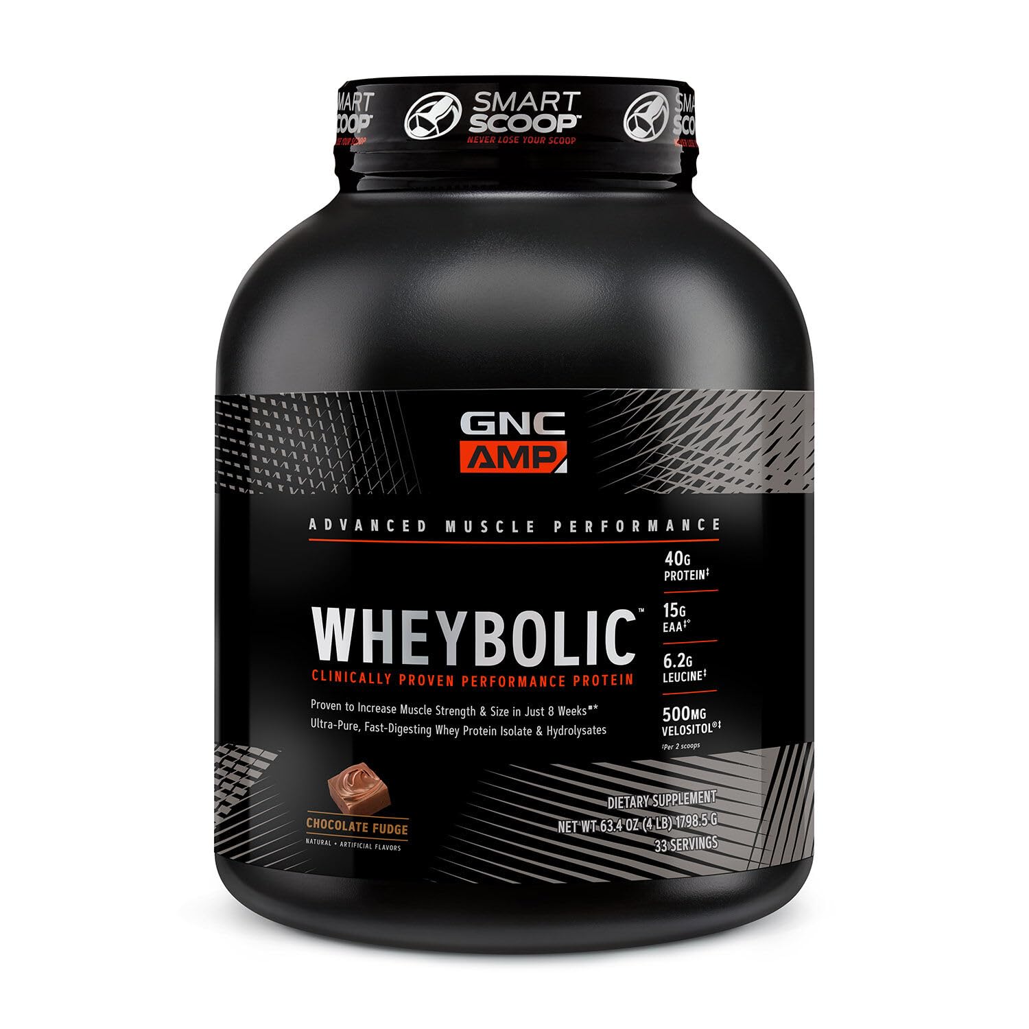 Foto 2 pulgar | Proteína En Polvo Gnc Amp Wheybolic 40 G De Chocolate Con Proteína De Suero - Venta Internacional.