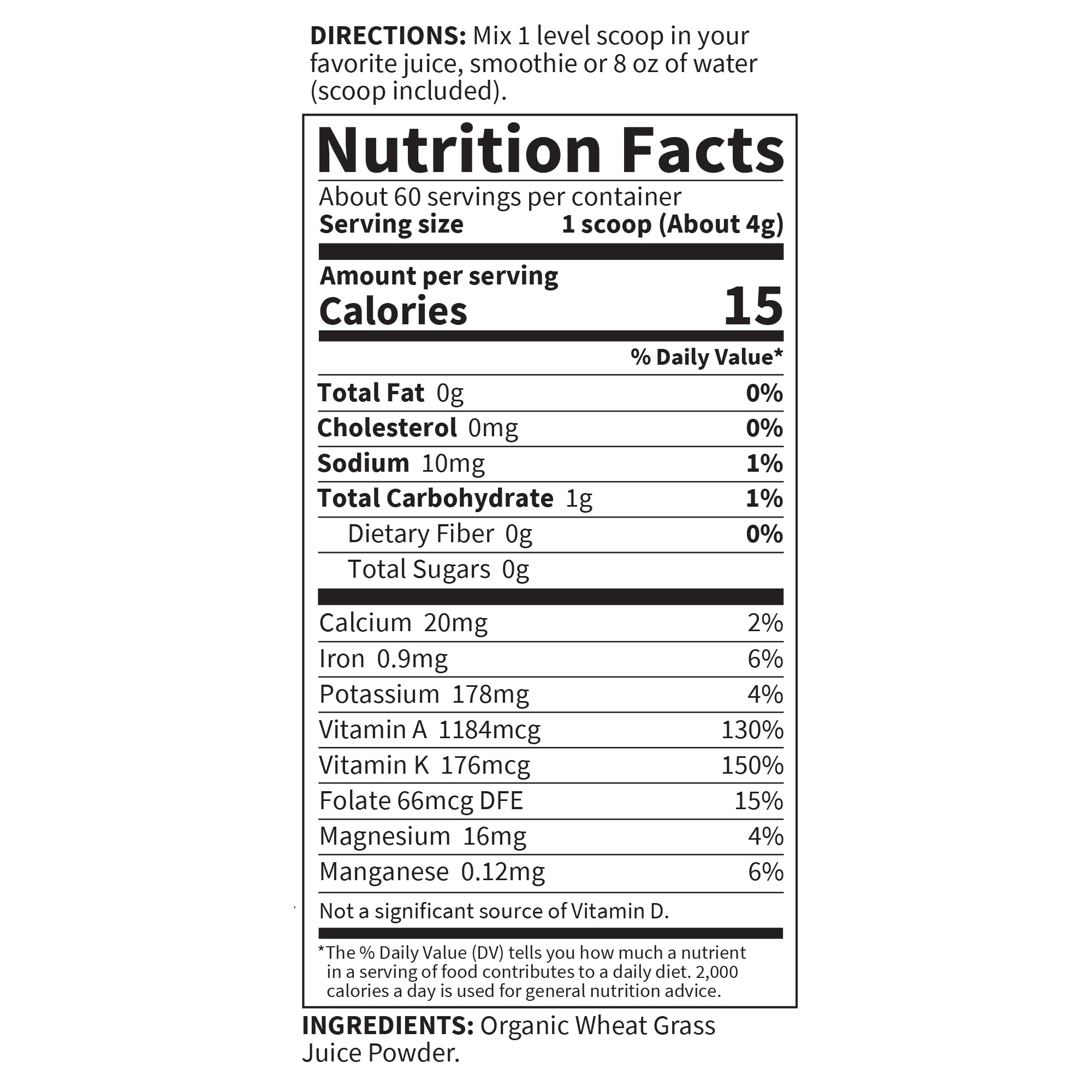 Foto 6 pulgar | Suplemento Garden Of Life Raw Perfect Food  Hierba De Trigo  250 Ml - Venta Internacional.