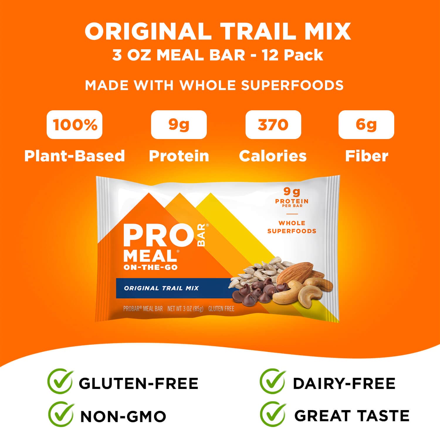 Foto 5 pulgar | Meal Bar Probar Original Trail Mix  Sin Ogm  Sin Gluten  12 Veces - Venta Internacional.