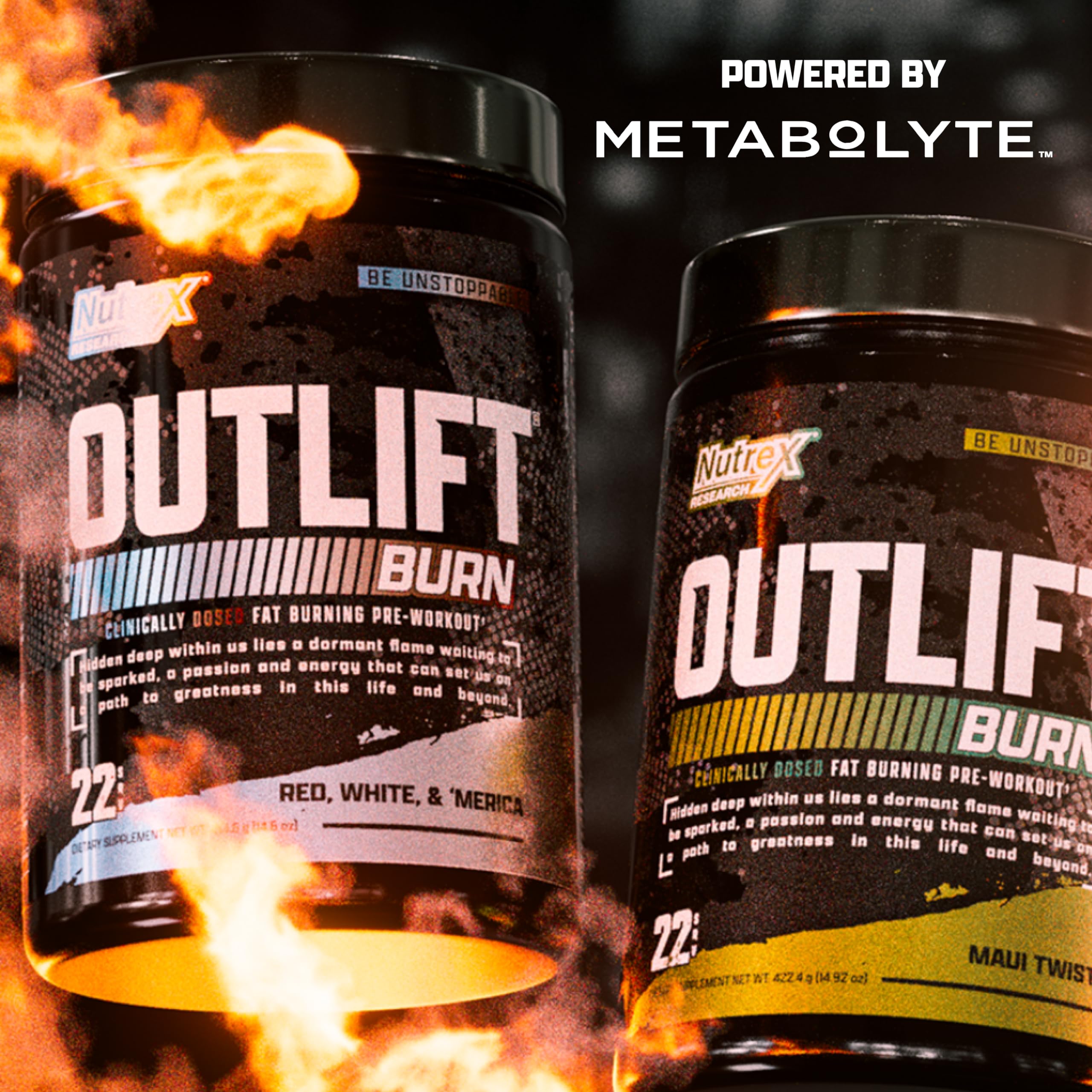 Foto 7 | Suplemento Para Antes Del Entrenamiento Nutrex Outlift Burn  22 Porciones - Venta Internacional.