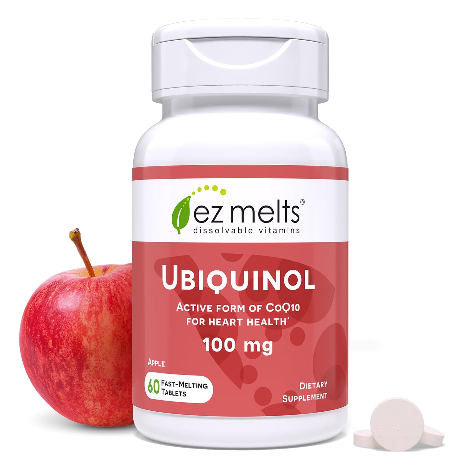 Foto 2 pulgar | Suplementos Ez Melts  Ubiquinol Soluble  100 Mg De Coq10 - Venta Internacional.