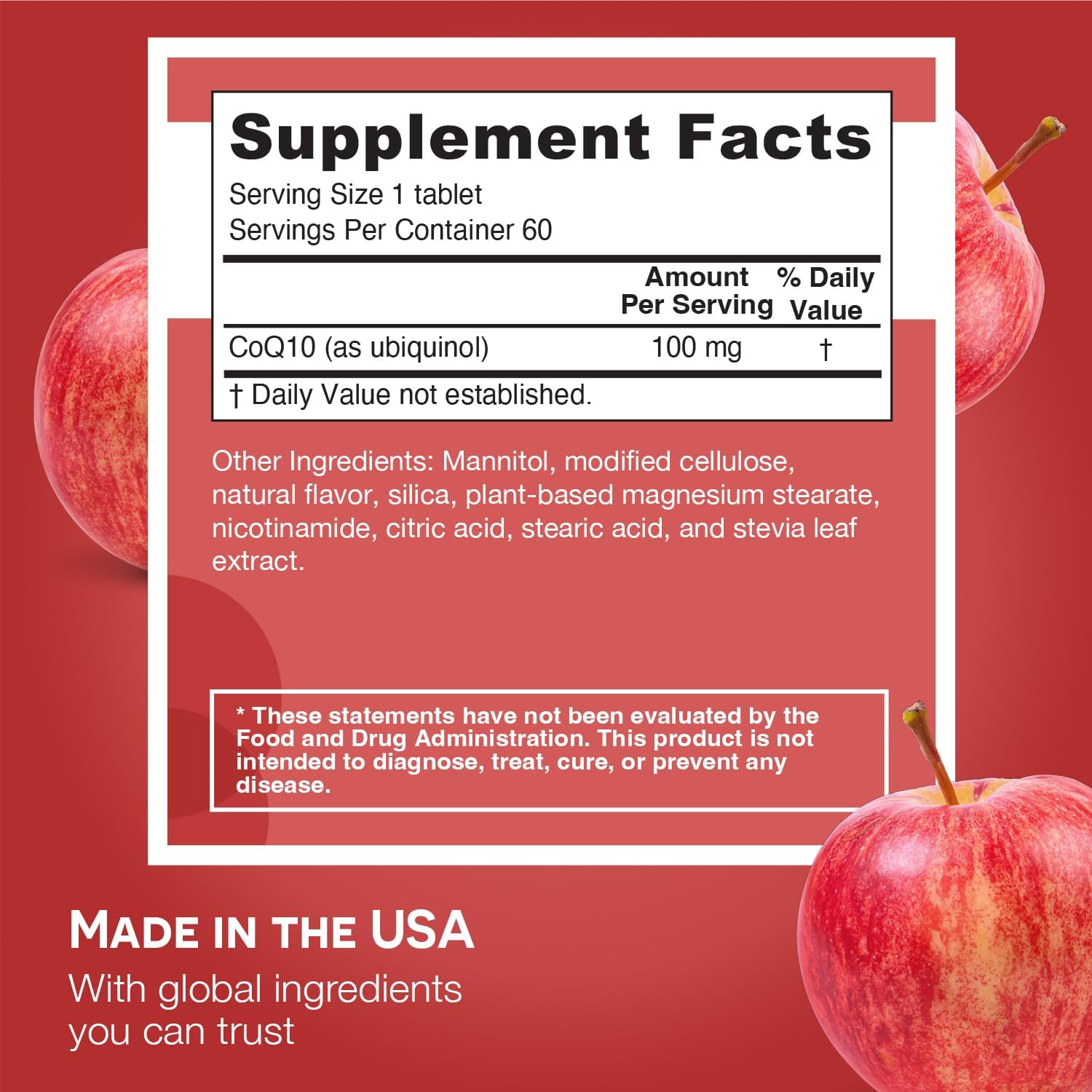 Foto 3 pulgar | Suplementos Ez Melts  Ubiquinol Soluble  100 Mg De Coq10 - Venta Internacional.