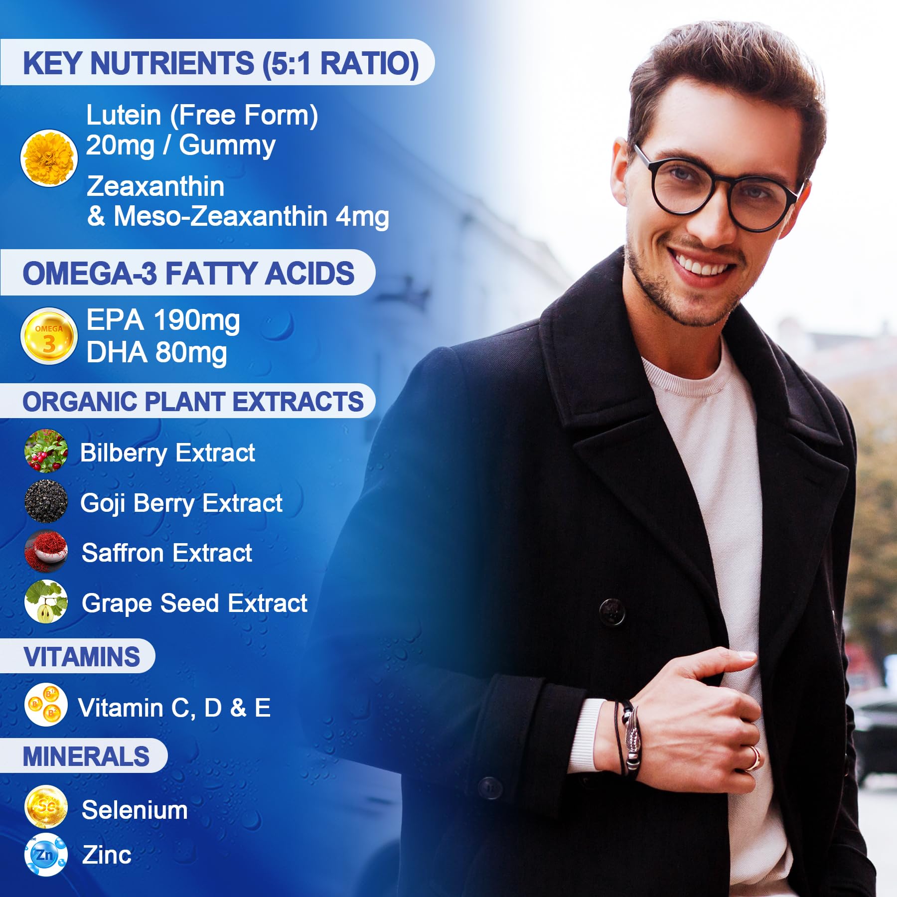 Foto 4 pulgar | Suplementos Para La Salud Ocular Lilicare Luteína 20 Mg Zeaxantina 40 Mg - Venta Internacional.
