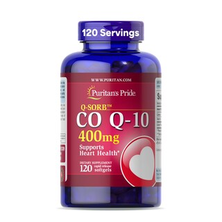 Foto 1 | Suplemento De Coenzima Coq10 De Puritan's Pride 400 Mg Para La Salud Del Corazón - Venta Internacional.