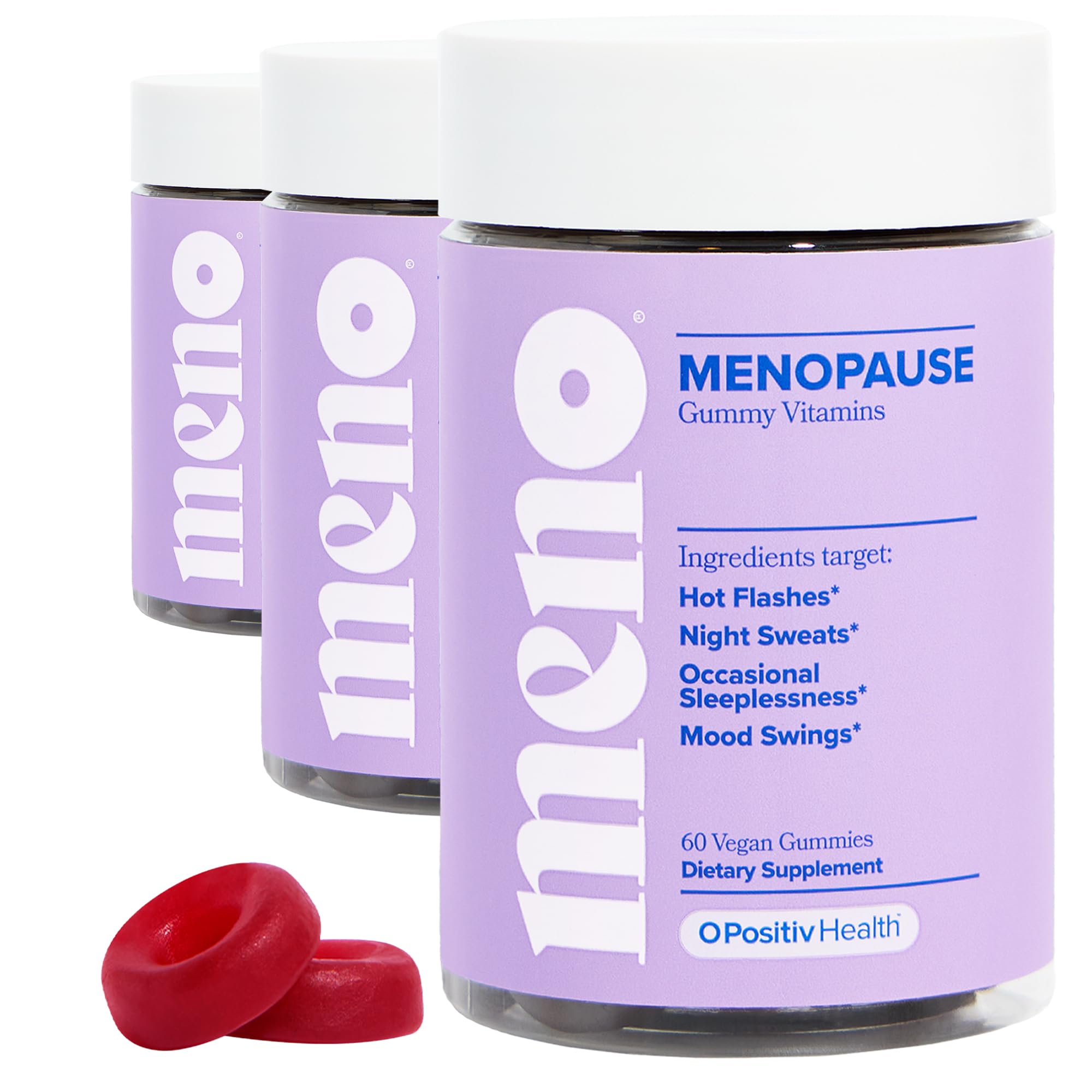 Foto 1 | Suplementos De Gomitas Positive Meno Menopause 30 Porciones X3 - Venta Internacional.