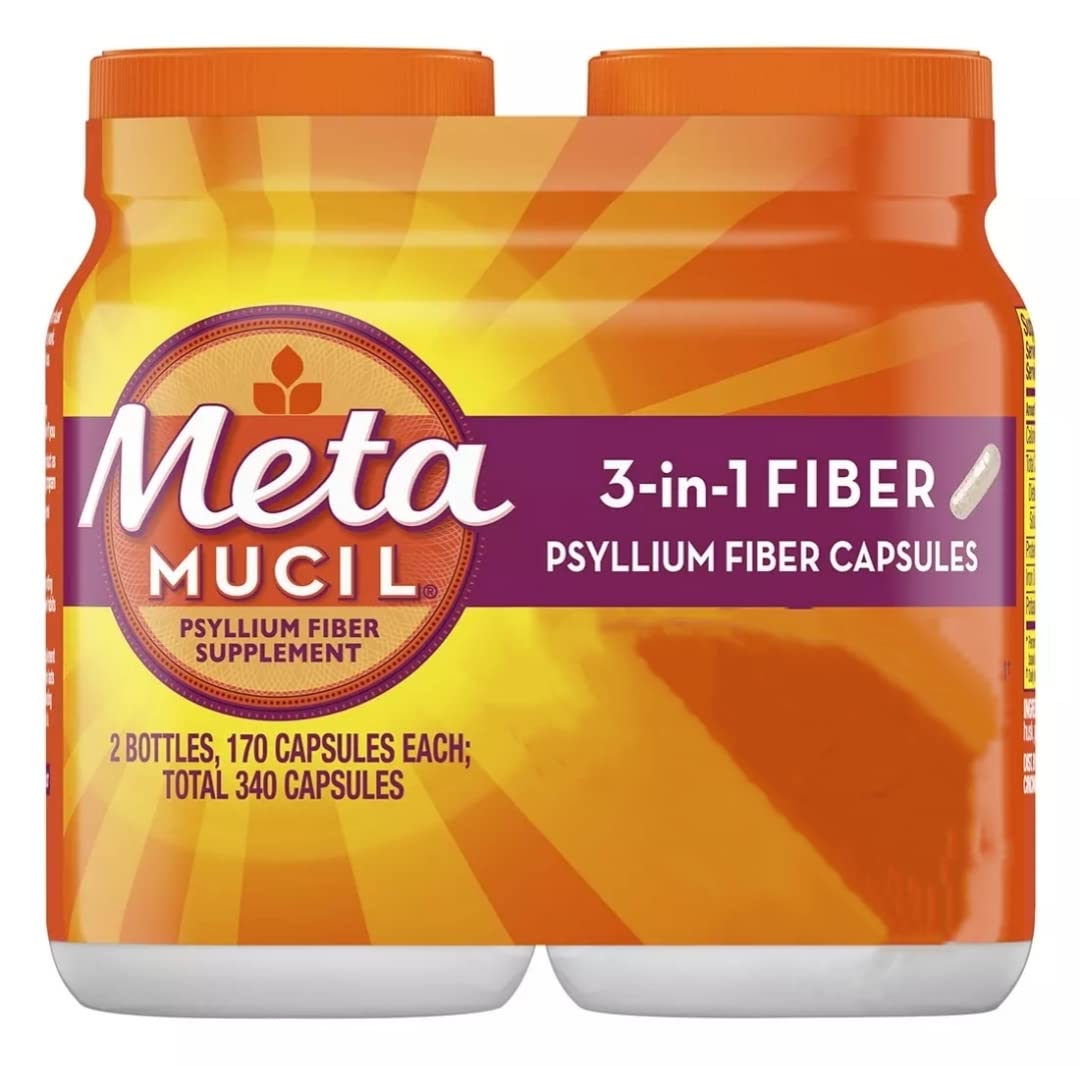 Foto 2 pulgar | Suplemento De Fibra Metamucil Fiber Therapy Para Una Regularidad De 340 Unidades - Venta Internacional.
