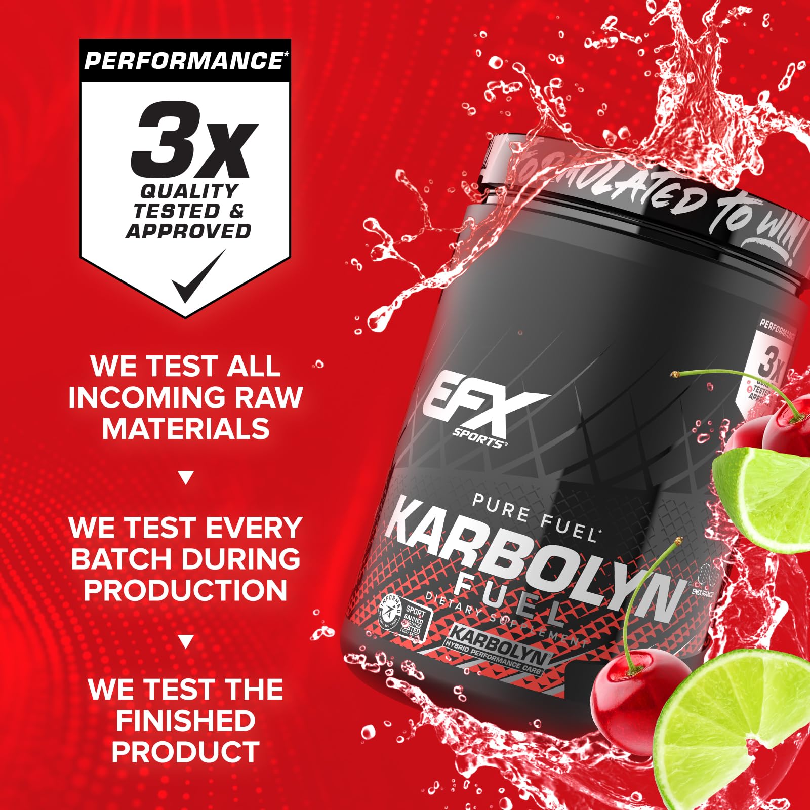 Foto 6 pulgar | Carbohidratos En Polvo Efx Sports Karbolyn Fuel 19 Porciones - Venta Internacional.