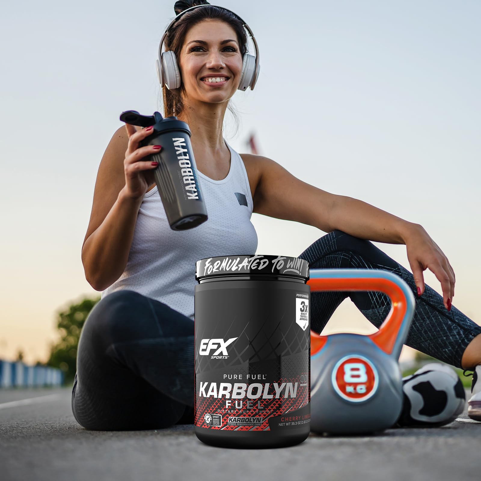 Foto 7 | Carbohidratos En Polvo Efx Sports Karbolyn Fuel 19 Porciones - Venta Internacional.