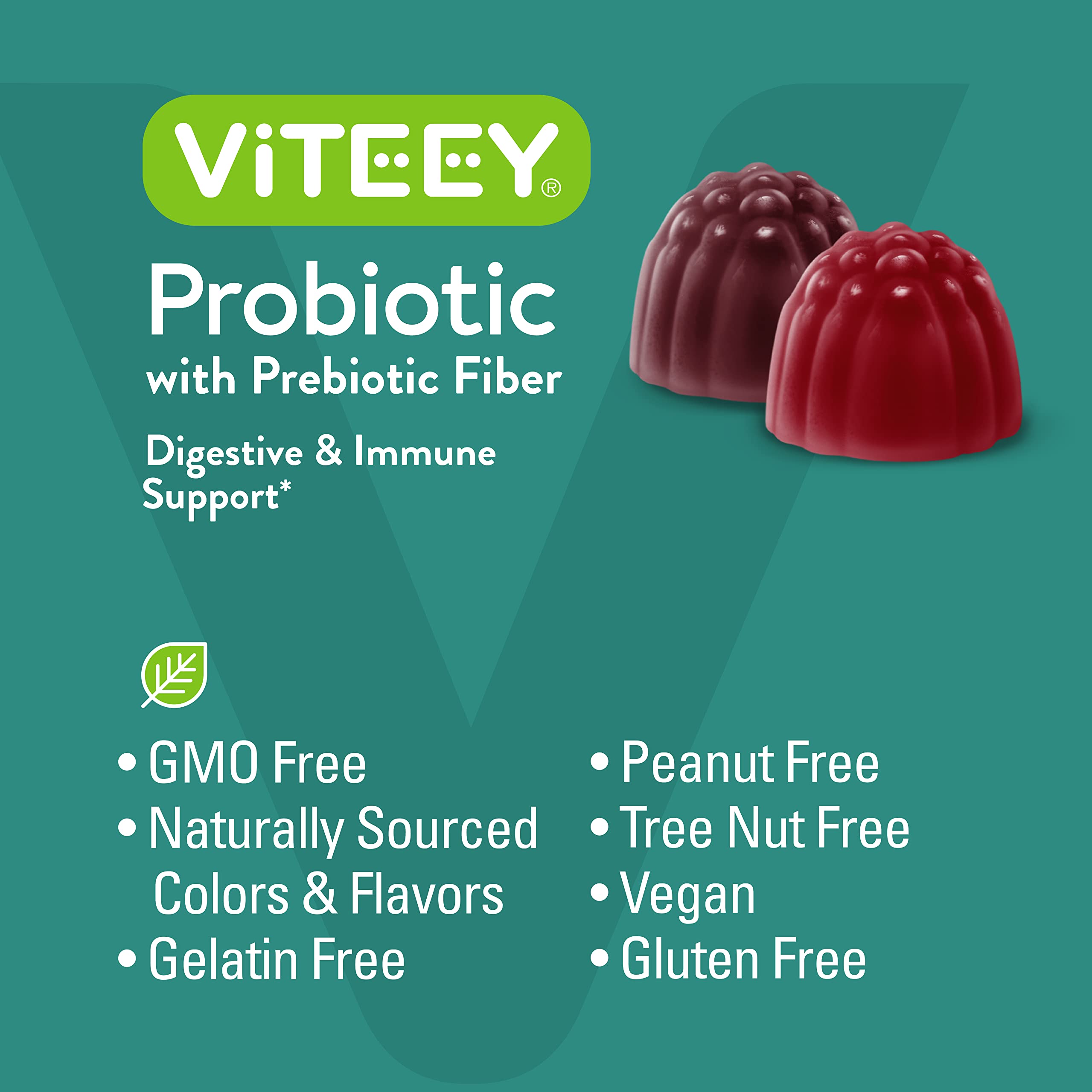 Foto 5 | Gomitas Probióticas Vitey Extra Strength  2 Mil Millones De Ufc  120 Unidades - Venta Internacional.