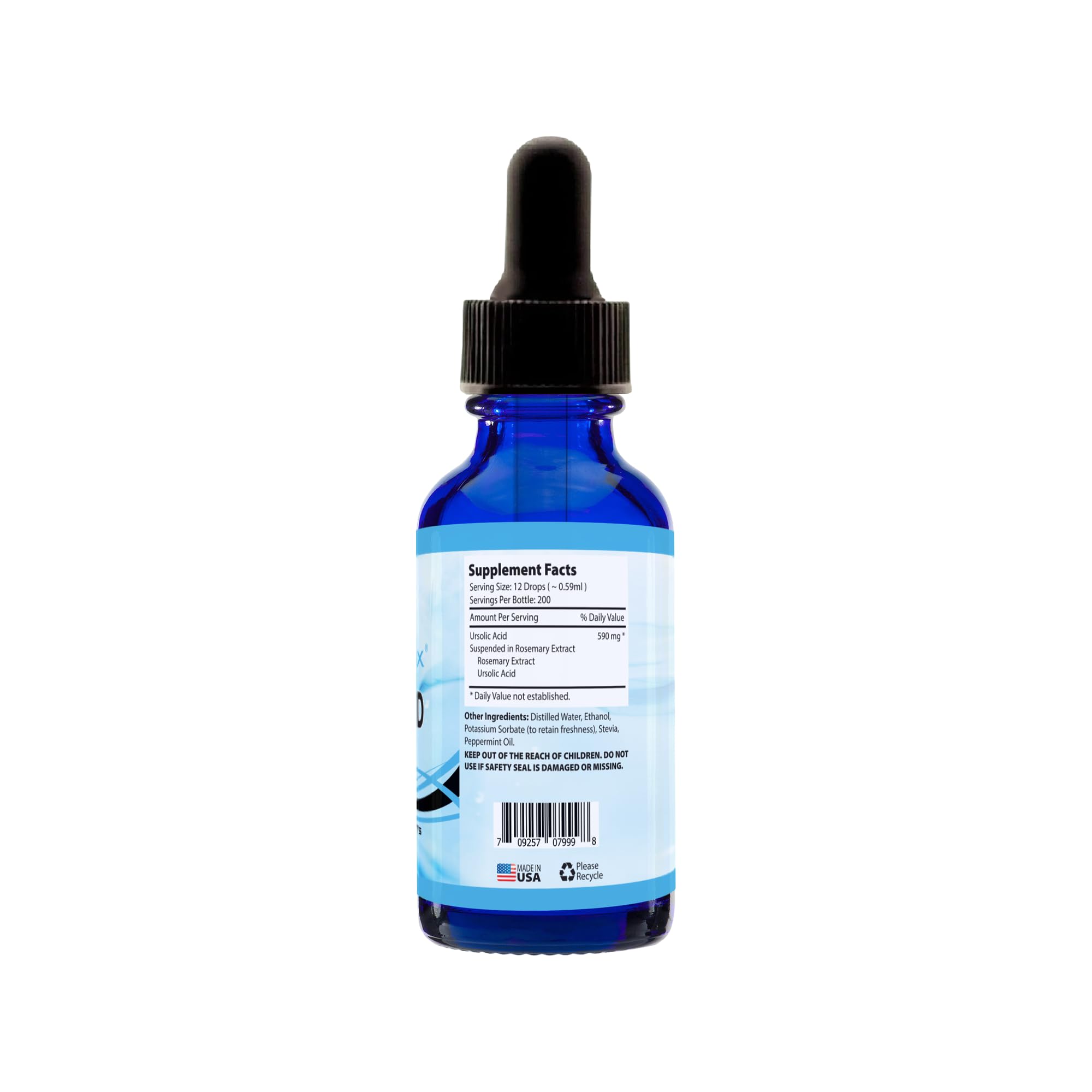 Foto 3 | Suplemento De Ácido Ursólico Absonutrix 590 Mg 120 Ml 200 Porciones - Venta Internacional.